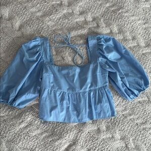 Abercrombie & Fitch Light Blue Top